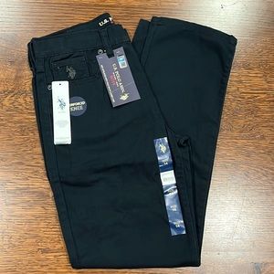 Boys - US Polo Association size 14 pants - reinforced knees
